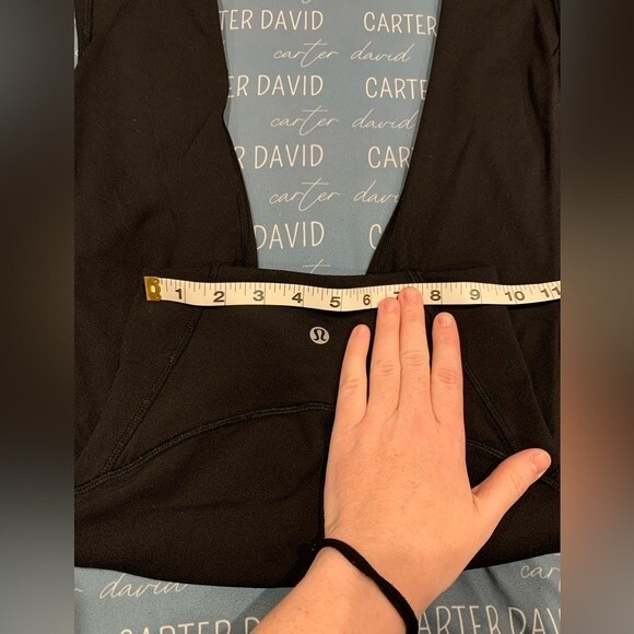 Lululemon Train Times Crop (17") size 2 black full on luxtreme for training - Picture 3 of 5